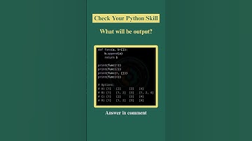 🔥 Tricky Python Quiz | Default Mutable  codewithbismillah.online #coding  #codewithbismillah #python