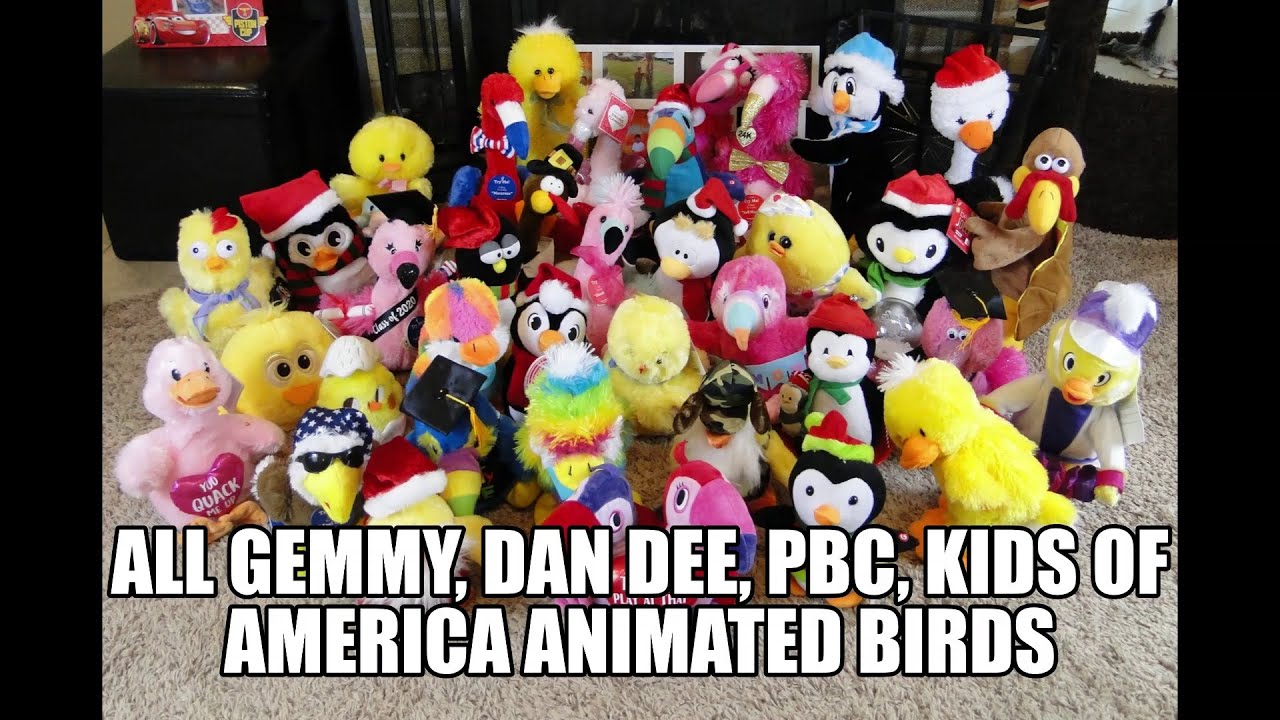 Gemmy Dan Dee Kids Of America PBC Animated Plush All Birds Special 