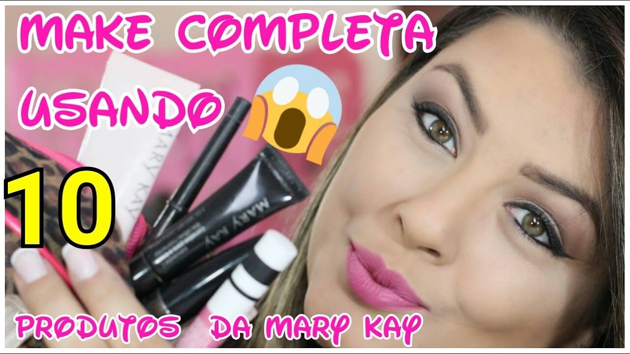 Maquiagem Básica Usando 10 produtos da Mary Kay por Sabrina SantosMakeup