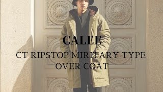 CALEE | キャリー | CT RIPSTOP MIRITARY TYPE OVER CO