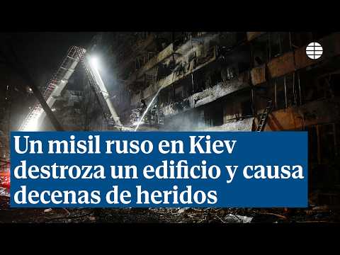 Al menos una persona ha fallecido y varios heridos en un ataque ruso contra Kiev
