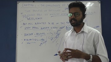 [process of partition] chapter 1 "challenges of nation building" class 12 political science  book 2