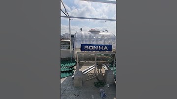 Lắp mái tôn xốp chống nóng tầng thượng