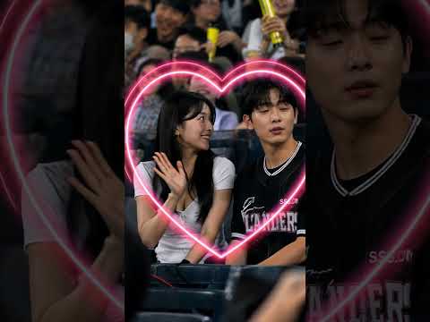 ⚾️ 야구장 KissCam 감성💋AI로 만든 행복한 순간✨#ai쇼츠 #ai영상제작 #edimakor #트랜드#kisscam