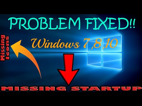 How To Fix No Startup No Desktop Icons Shown (PROBLEM FIXED!!!) Windows 7,8,10.