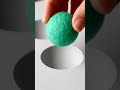 Oddly Satisfying Felt Ball Perfection: Perfect Fit ASMR #Shorts