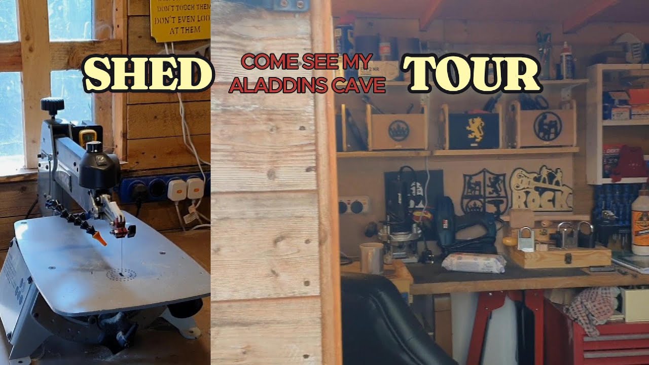 small workshop Tour - YouTube