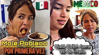 Mi MAMÁ CUBANA y YO probamos MOLE POBLANO  *POR PRIMERA VEZ*  Recorriendo Puebla @MaryFra