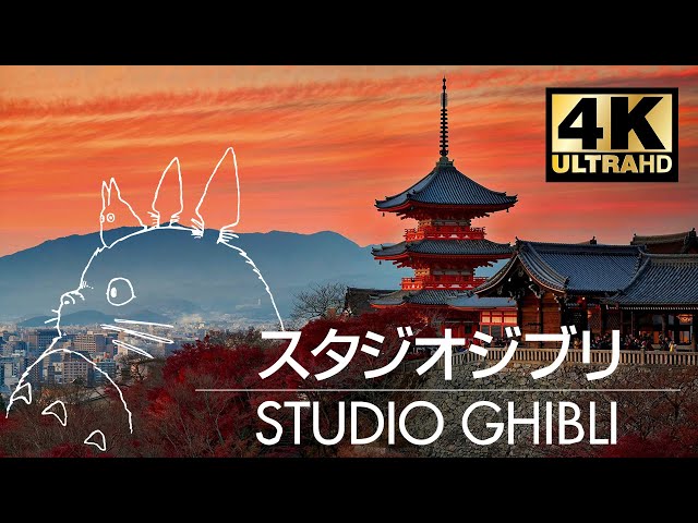 Beautiful Japan Featuring Music From Studio Ghibli | In 4K class=