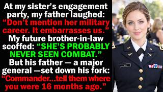 “Don’t Mention Her Army Career!” Dad Mocked Me—Then the General Asked, “Where Were You”