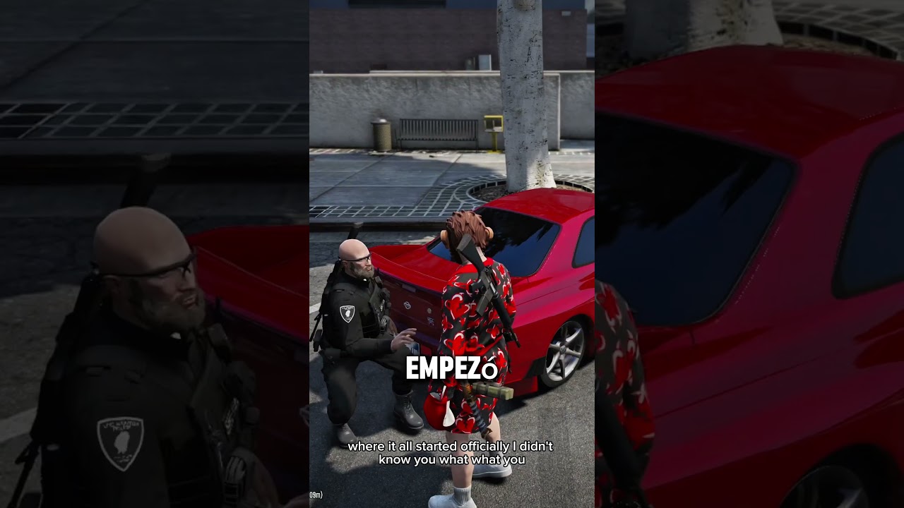 La policía de GTA 6 #gta6 #shorts