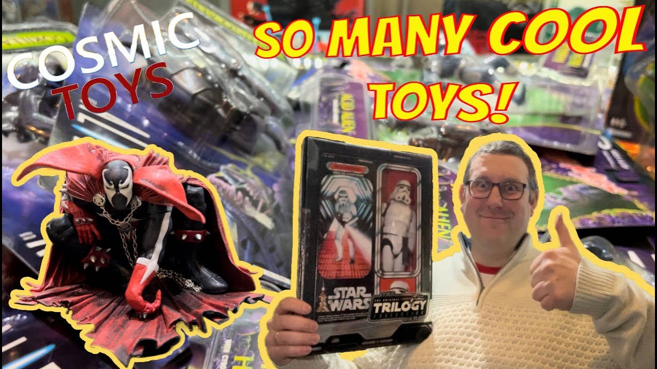 TOY EXPLOSION! Lego! Vintage Aliens! Neca Bioshock! Spawn!! + MORE!!!