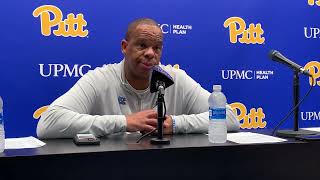 UNC coach Hubert Davis postgame press conference after Tar Heels’ 76-74 loss at Pitt