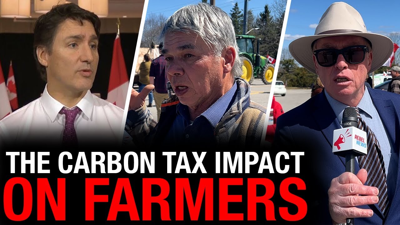 Ontario farmer speaks out against the Trudeau Liberals’ carbon tax