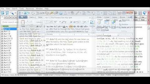 How to Export a List of Verses to Paste into a Document Without Text