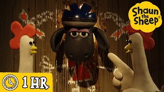 Shaun the Sheep 🐑 Shaun's Skateboard Tricks Go Wrong & MORE 🛹 Full Episodes Compilation