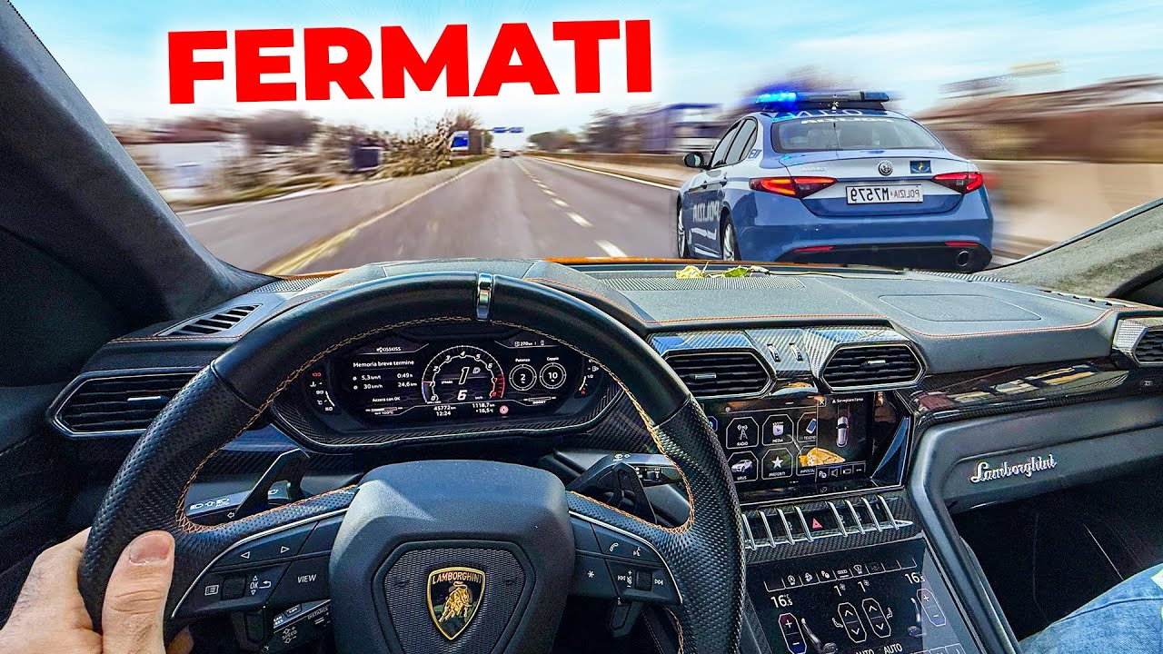 POV: Guidi una LAMBORGHINI a Palermo.