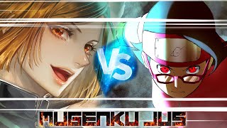 Sarada Uchiha Vs Kugisaki Nobara Boruto Vs Jujutsu Kaisen Anime Mugen Jus