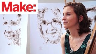 Gorgeous Portraits Drawn by Robot