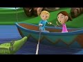 Row Row Row Your Boat Nursery Rhymes | rangée rangée rangée votre bateau | collection rimes