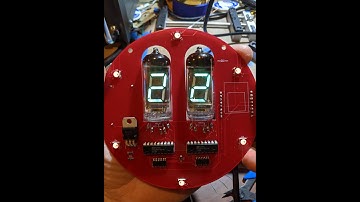 Two tube VFD Clock / Ornament