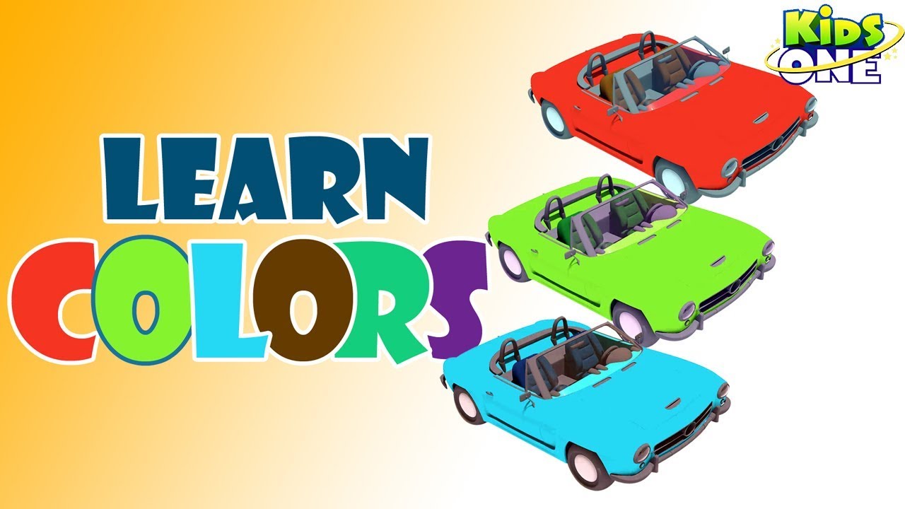 Colors for Children to Learn with Super Cars Multilevel Parking KidsOne YouTube
