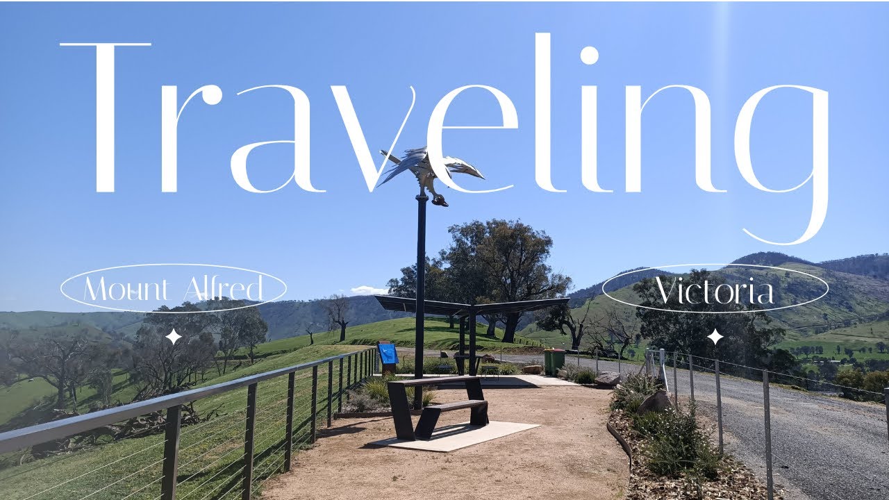 Discover the breathtaking Mount Alfred Scenic Lookout and  Eagle Sculpture in Walwa, Victoria! 🦅🌄