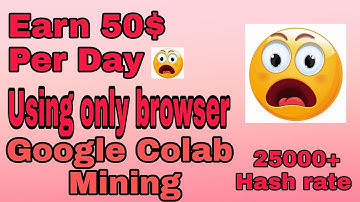 How to mine in google colab, use free gpu and cpu of google#bitcoin#eth#mining#earnmoney