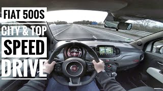 Fiat 500S 1.2 8V (2020) | POV City and Top Speed Drive on German Autobahn