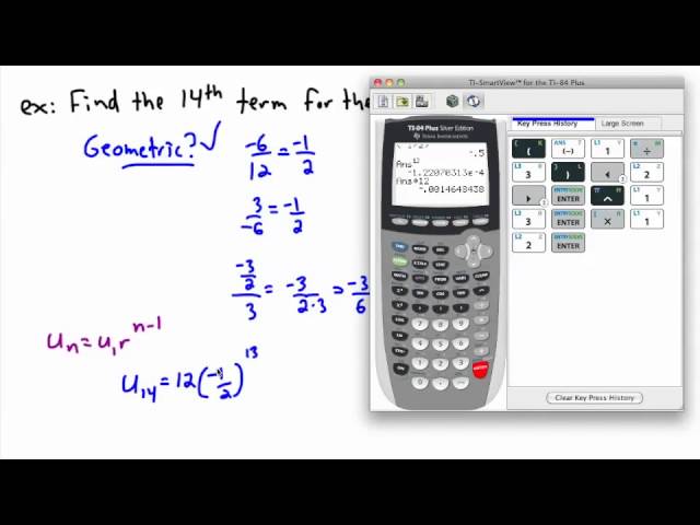 Geometric sequence (2/2) - (IB Math, GCSE, A level, AP)