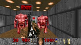 Ultimate Doom E1M5 Phobos Lab - Ultra-Violence In 54,40S Unity Wr