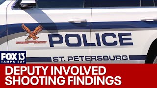 Officials releasing findings after Pinellas County deputy involved shooting