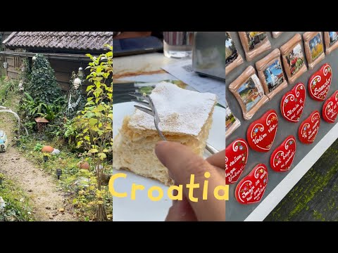 🇭🇷 Croatia Vlog - 소도시여행 여행 Samobor☕️🍂🍁| 오싹한 물의마을 Rastoke 구경🧟♂️😱 | 자그레브 에어비앤비🏠🏡