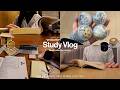 Study Vlog 朝からコツコツ勉強する日 ✍️🌿 | Productive | ガチャガチャ | 朝活 | 購入品紹介 | 勉強風景