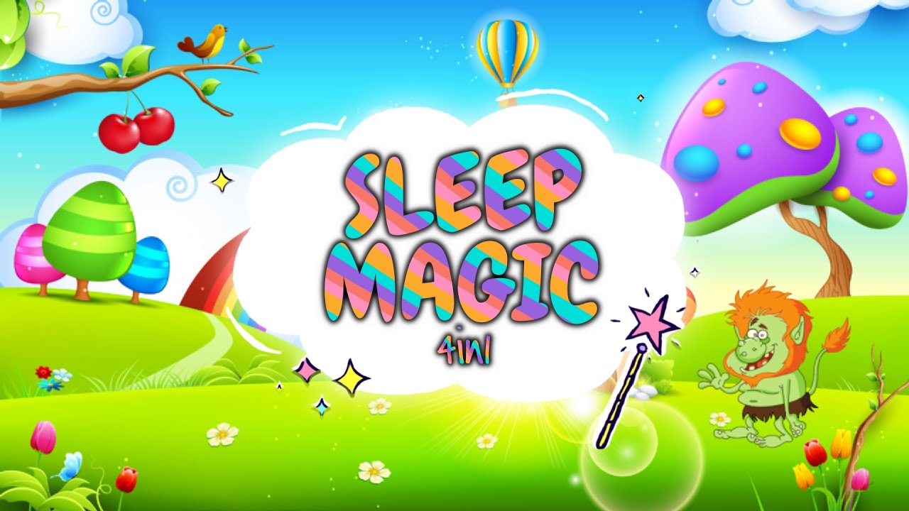 Sleep Meditation for Kids | SLEEP MAGIC 4in1 | Bedtime Sleep Stories ...