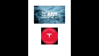 The U.S. Navy & The President of the Tesla Owners Club of Michigan