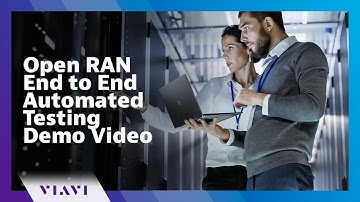 Open RAN End to End Automated Testing Demo Video