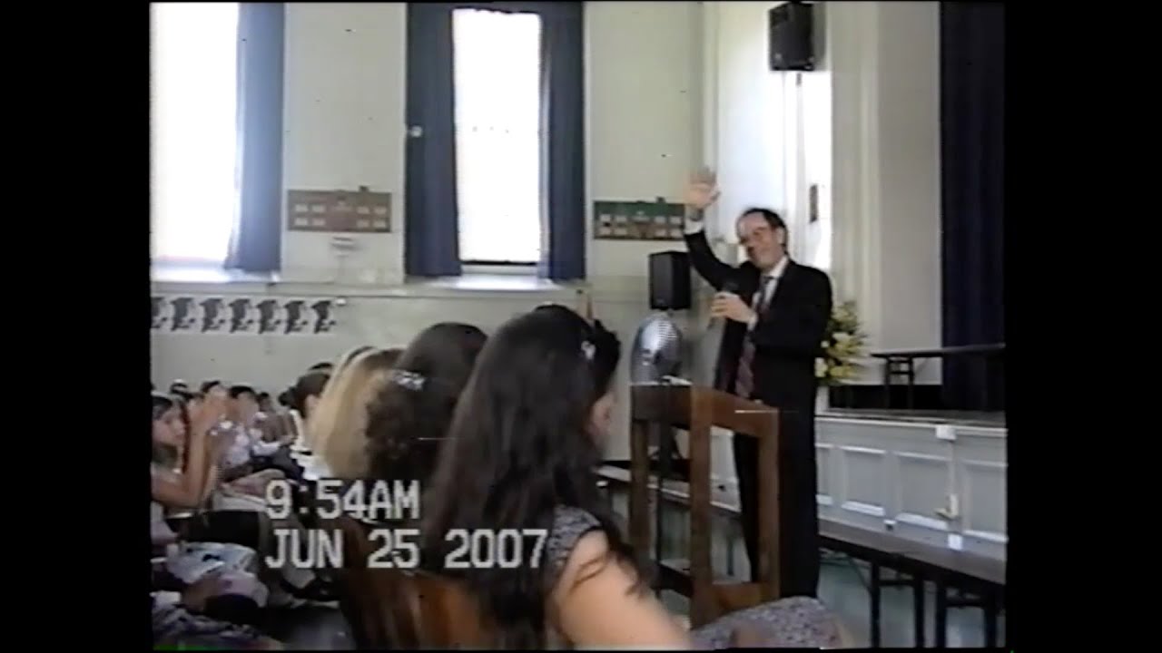 Hank's Speech to Graduates: "I'm Working On My Dream!", song "God Protect the Children", & Slideshow