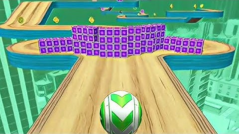 Sky Rolling Ball 3D - All level Gameplay Walkthrough Android iOS (level 117-120)