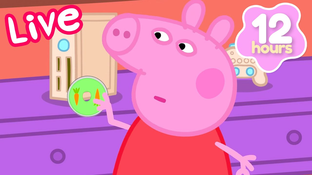 🔴 LIVE! Peppa Pig's Learning Adventures! 🍦 Peppa's Playgroup: Little Learners 🐷 Kids Cartoons