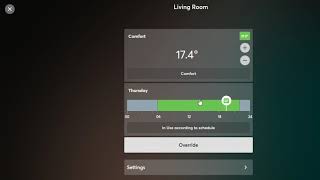 How to use Loxone Heating system within app screenshot 3