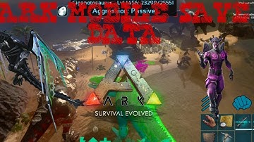 |ARK MOBILE SAVE DATA||UNLIMITED AMBER||ASC ARMOR BP AND ASC WEAPON||INFINITE STATS|