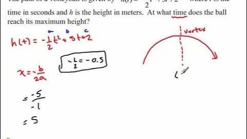 Maximum Minimum Problems Involving Projectile Motion