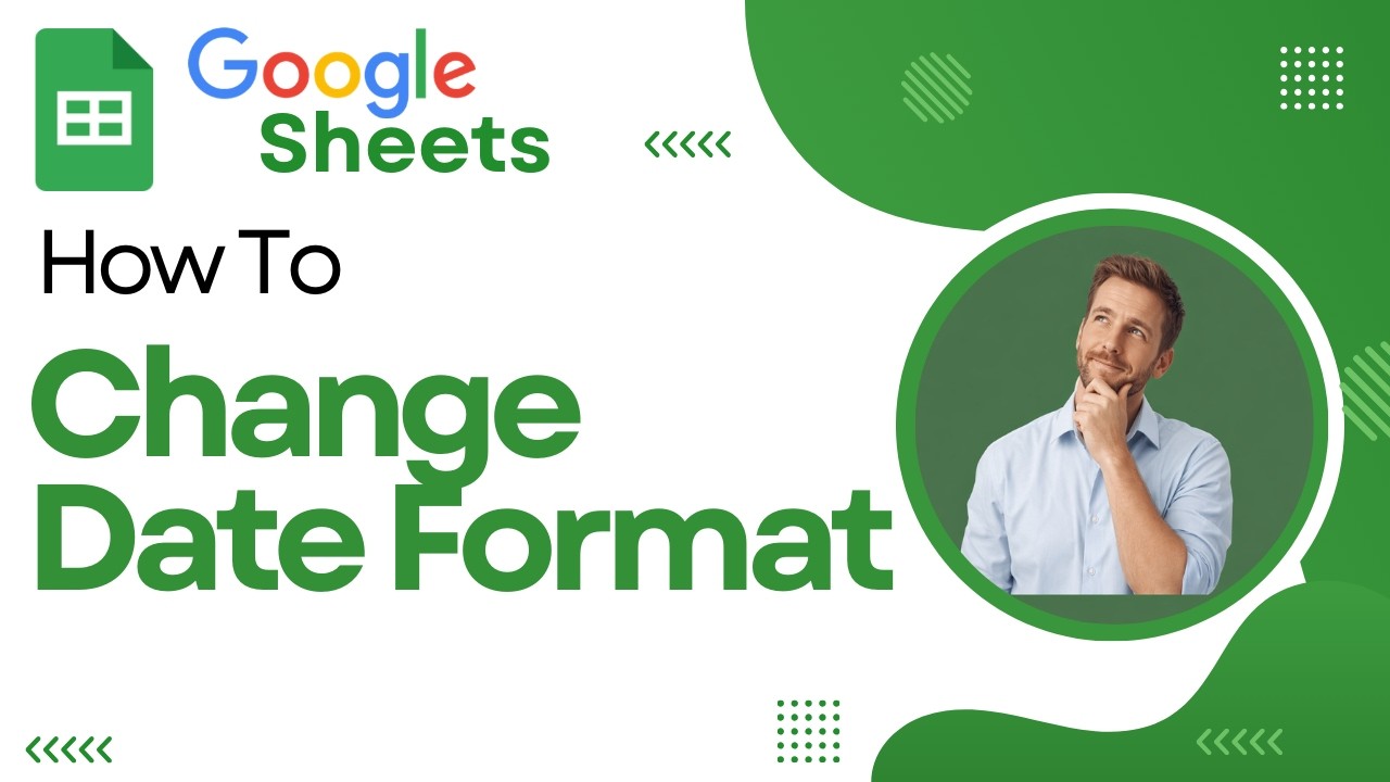 How To Change Date Format In Google Sheets - YouTube