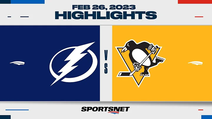 NHL Highlights | Lightning vs. Penguins - February 26, 2023
