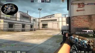 INSANE! 1v5 Cache ESEA ALL HEADSHOTS!
