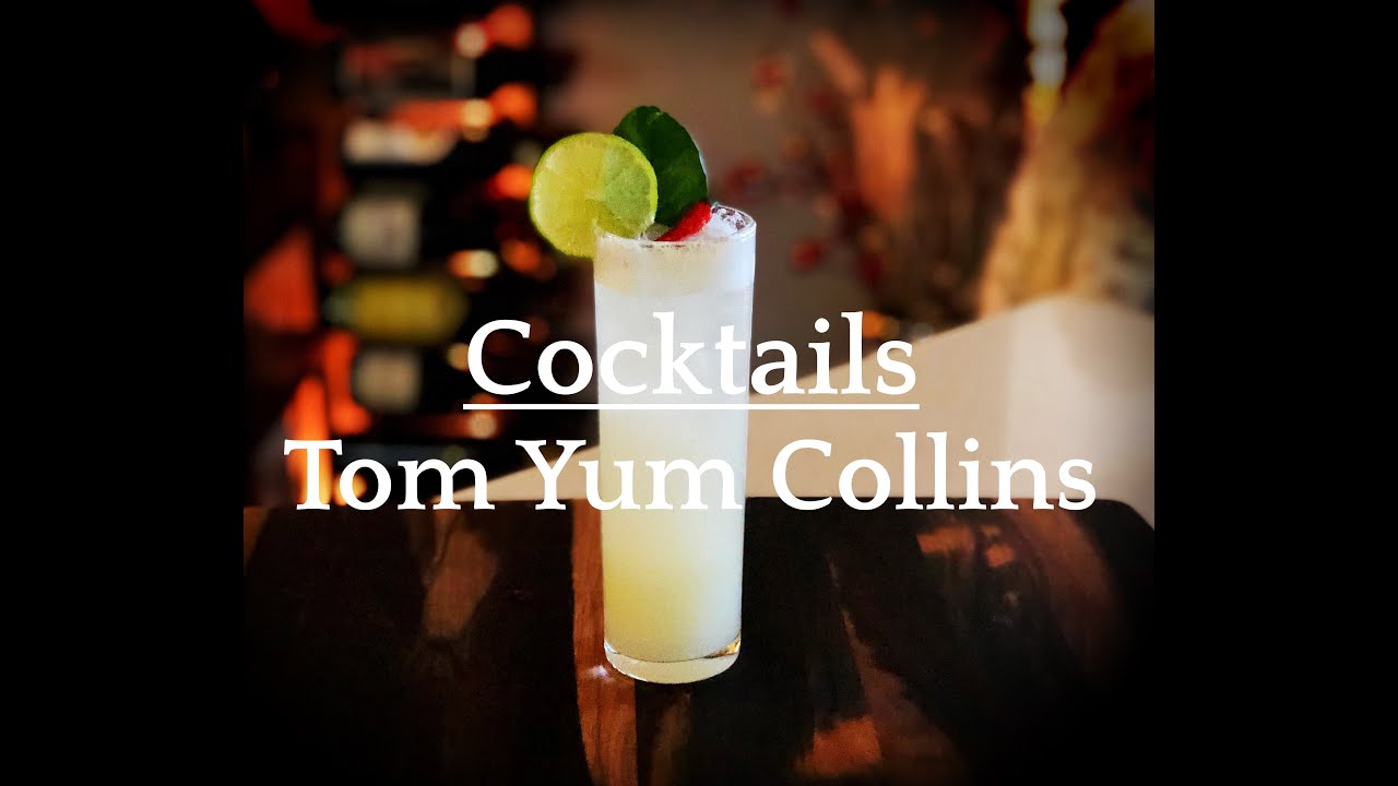 Tom Yum Cocktail and Cocktail Syrup