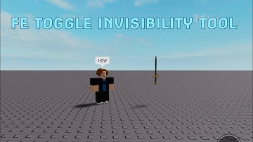 ROBLOX FE SCRIPT SHOWCASE - TOGGLE INVISIBILITY TOOL