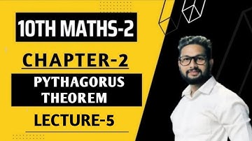 10th Maths-2 | Chapter 2 | Pythagorus Theory | Lecture 5| Maharashtra Board | JR Tutorials |
