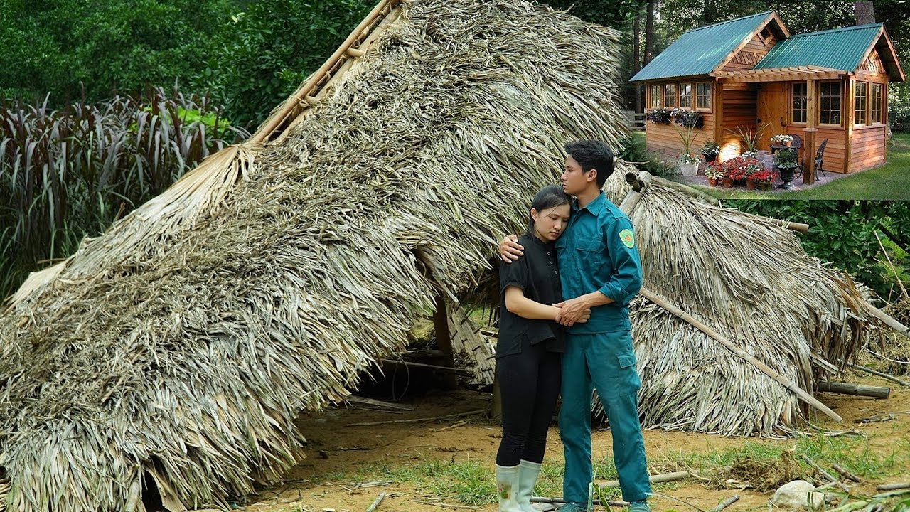 Ly Tieu Nu's house was destroyed by flood - A new house will be built by the love of two people